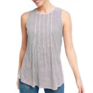 Anthropologie Akemi + Kin Striped Tank Top (Sz: M)